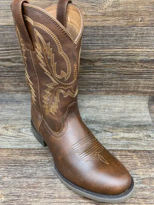10038347 Men's Sport Stratten Round Toe Western boot by Ariat