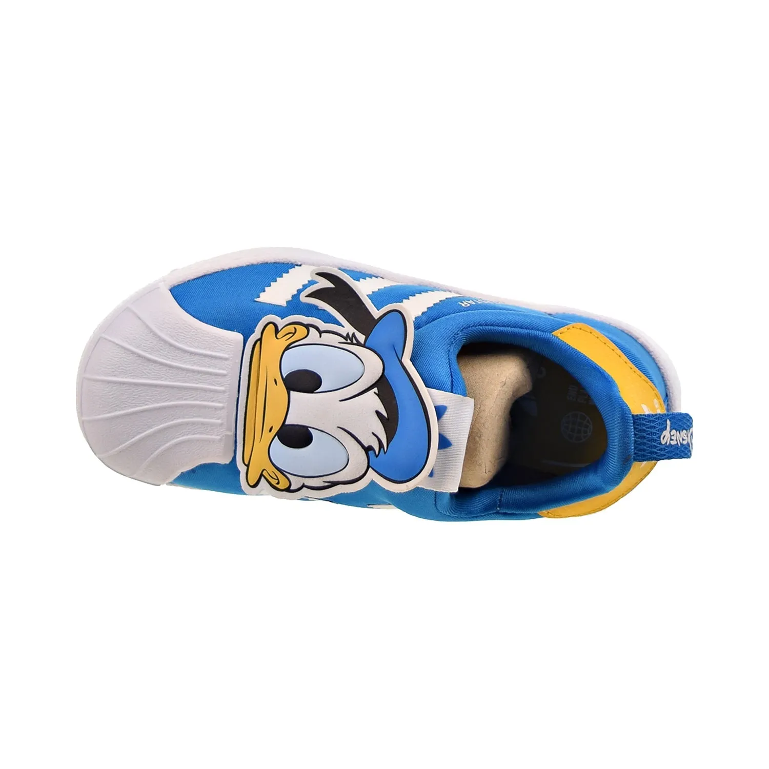 Adidas Disney Superstar 360 "Donald Duck" Little Kids' Shoes Cloud White-Blue
