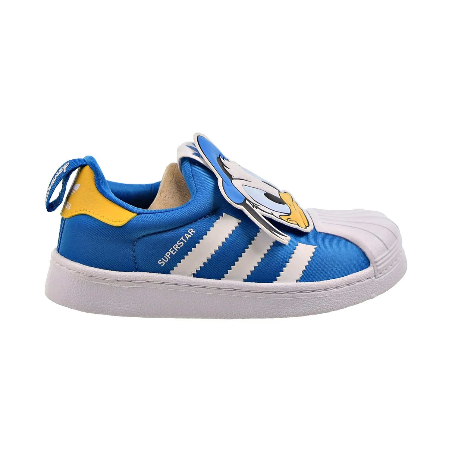 Adidas Disney Superstar 360 "Donald Duck" Little Kids' Shoes Cloud White-Blue