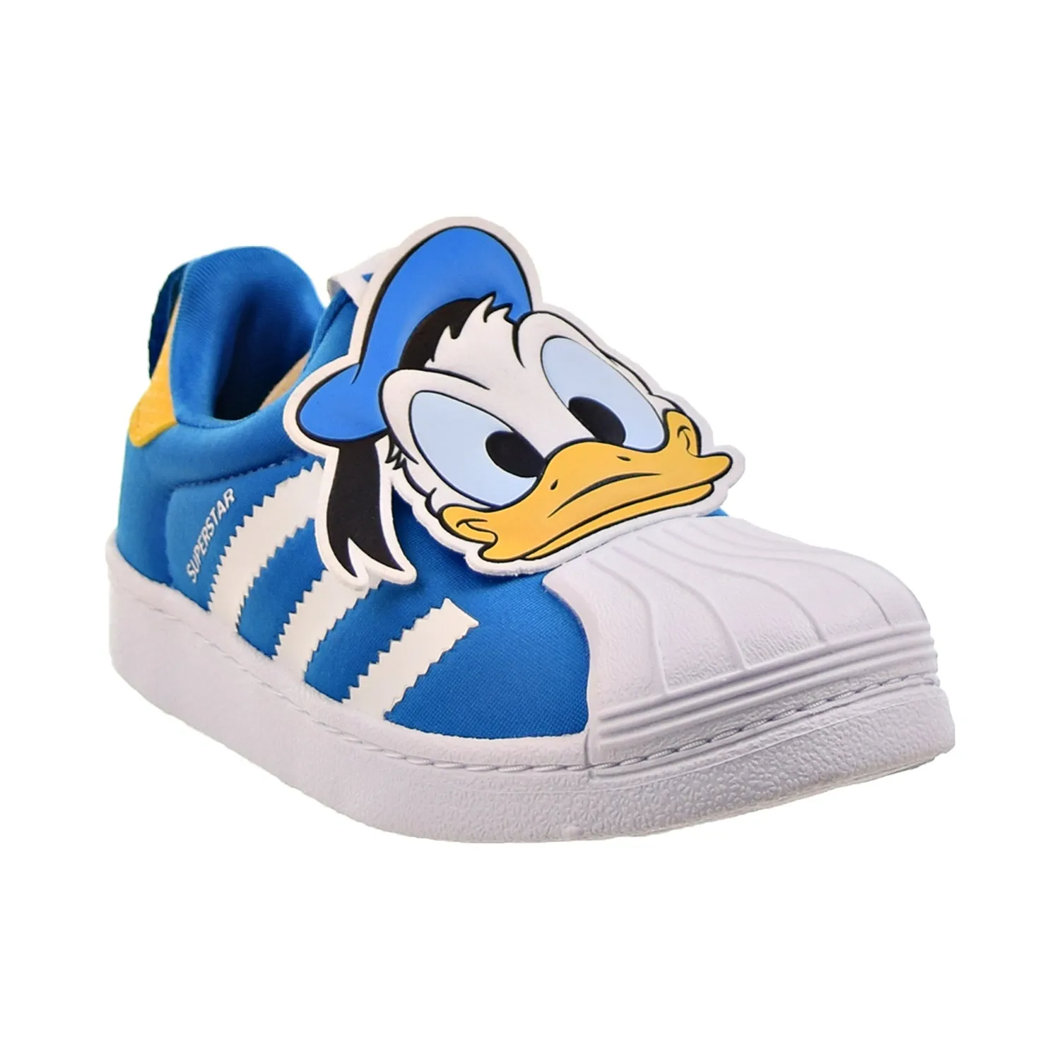 Adidas Disney Superstar 360 "Donald Duck" Little Kids' Shoes Cloud White-Blue