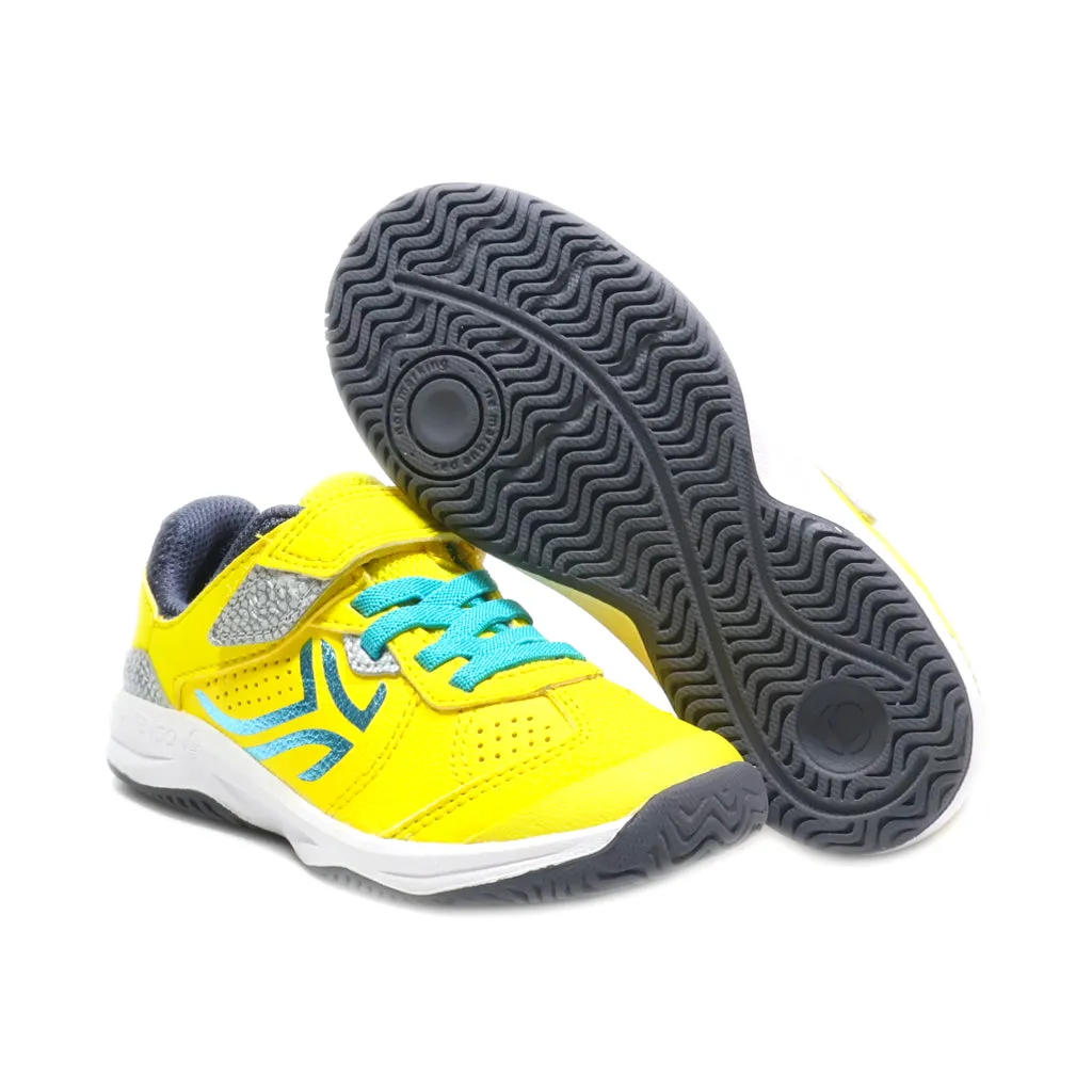 Artengo Sport Shoes Leather Yellow Colour For Kids