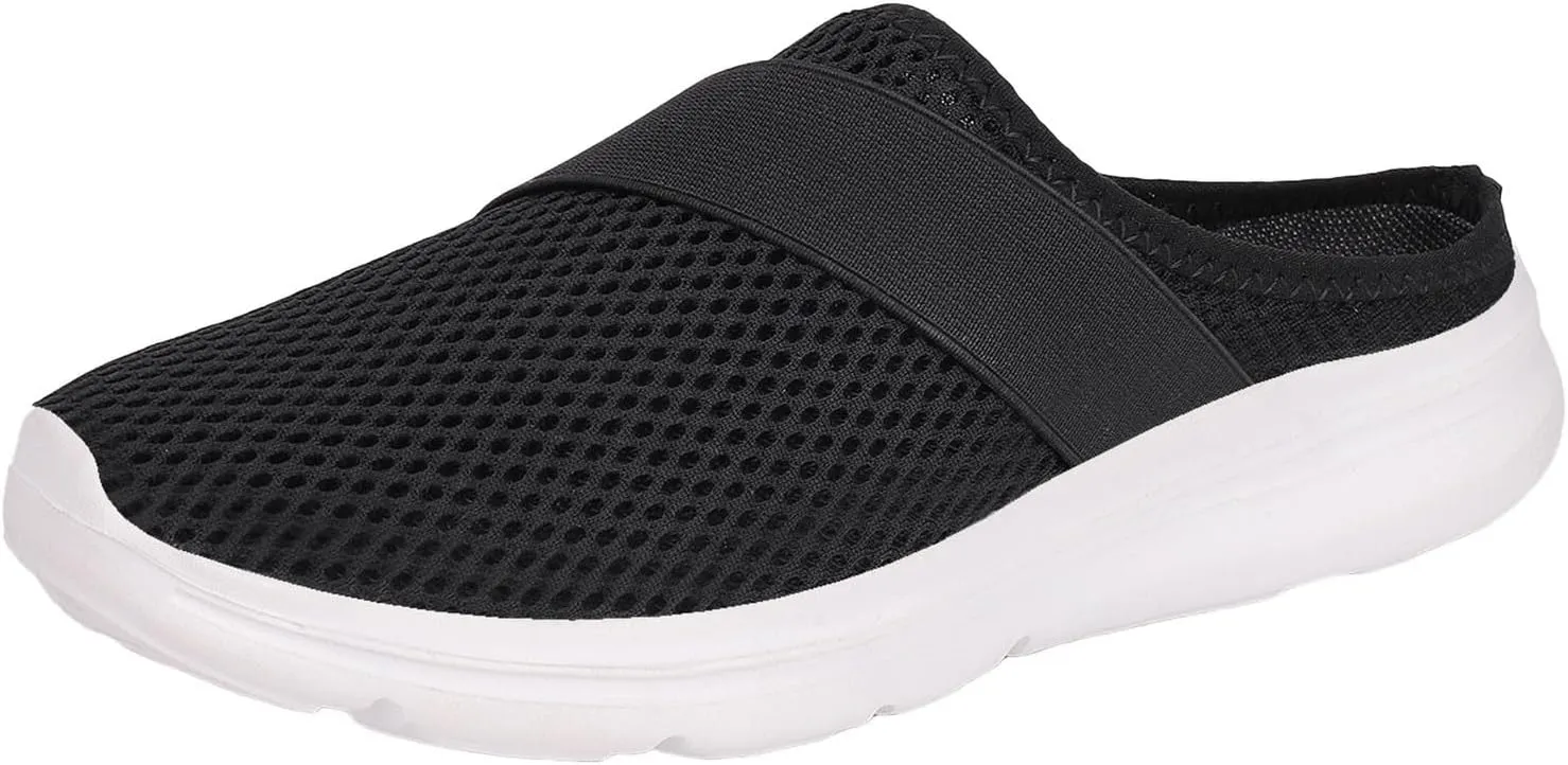Athletic Fashion Sneakers for Men Breathable and Light Outdoor Comfy Walking Shoe Soft Flat Soled Elderly Shoes