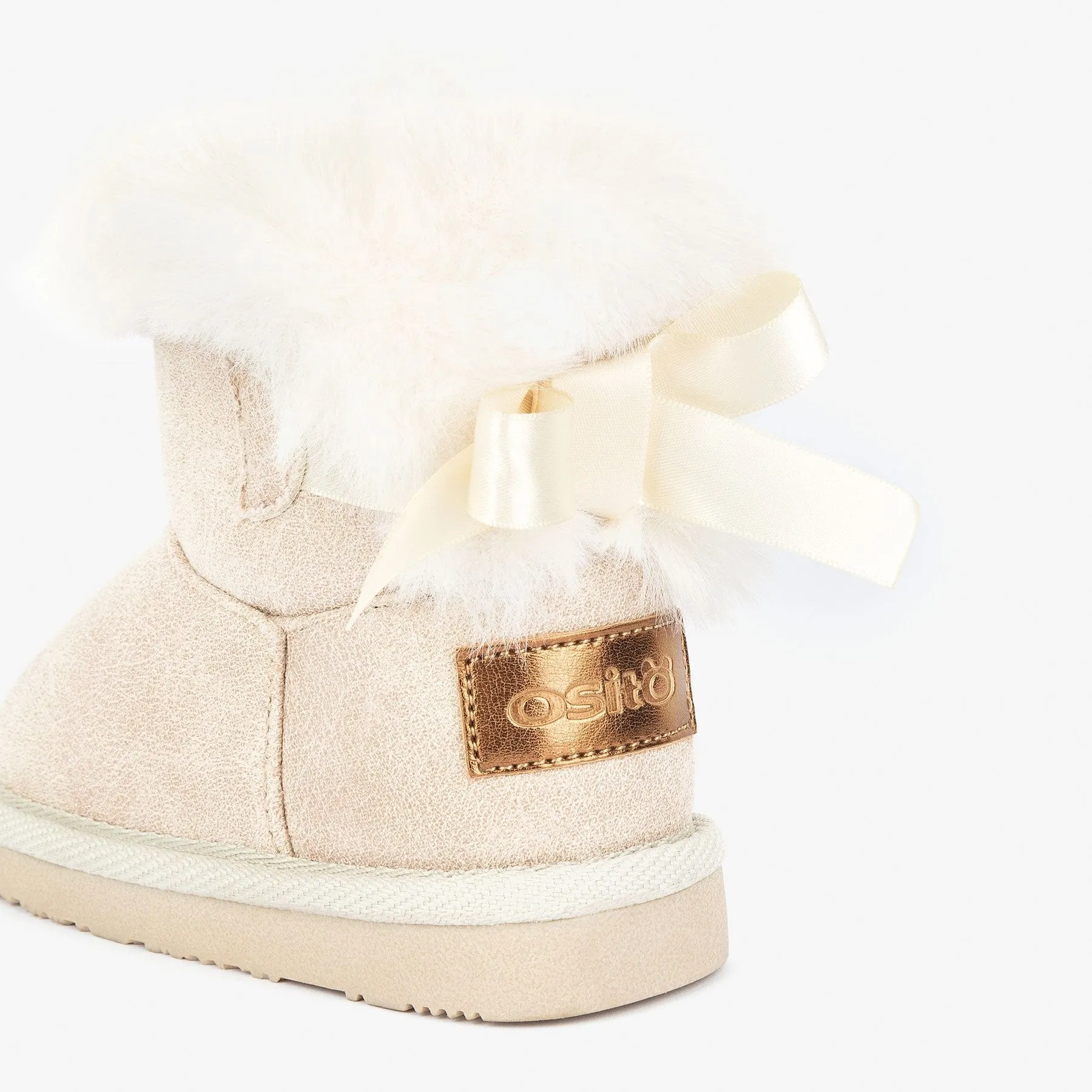 Baby's Ice Australian Boots with Bow