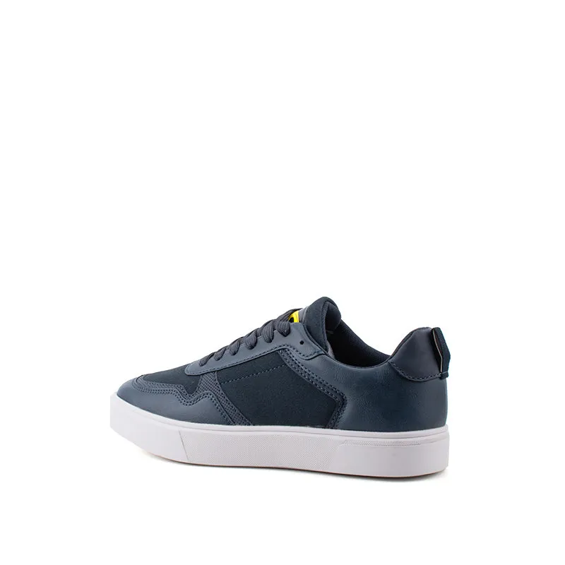 C by camel active Microfiber Classic Sneakers Men Navy ADLEY 822360-MI1CSV-43