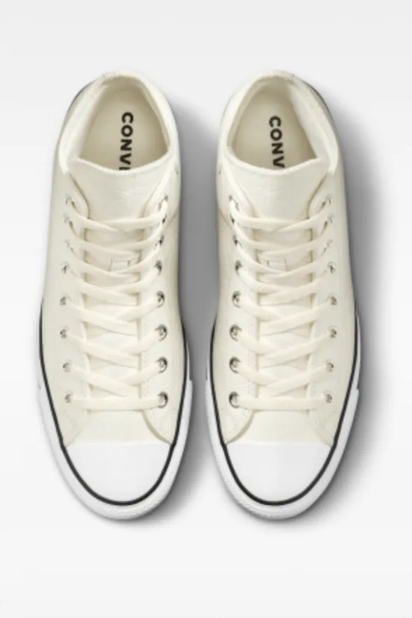 CONVERSE CHUCK TAYLOR ALL STAR CLASSIC CANVAS HIGH TOP - TUMBLED LEATHER