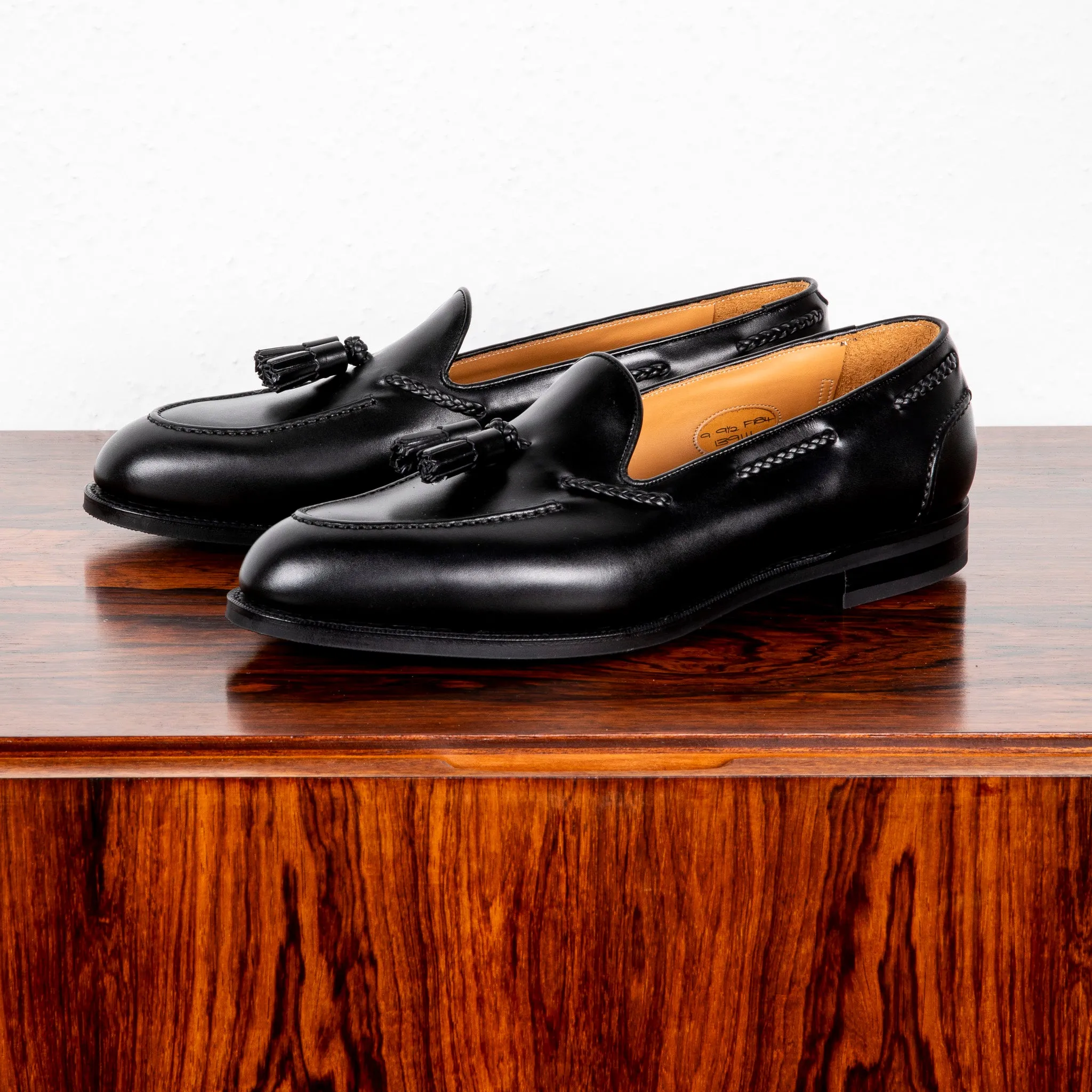 Edward Green Belgravia in Black on R1 sole