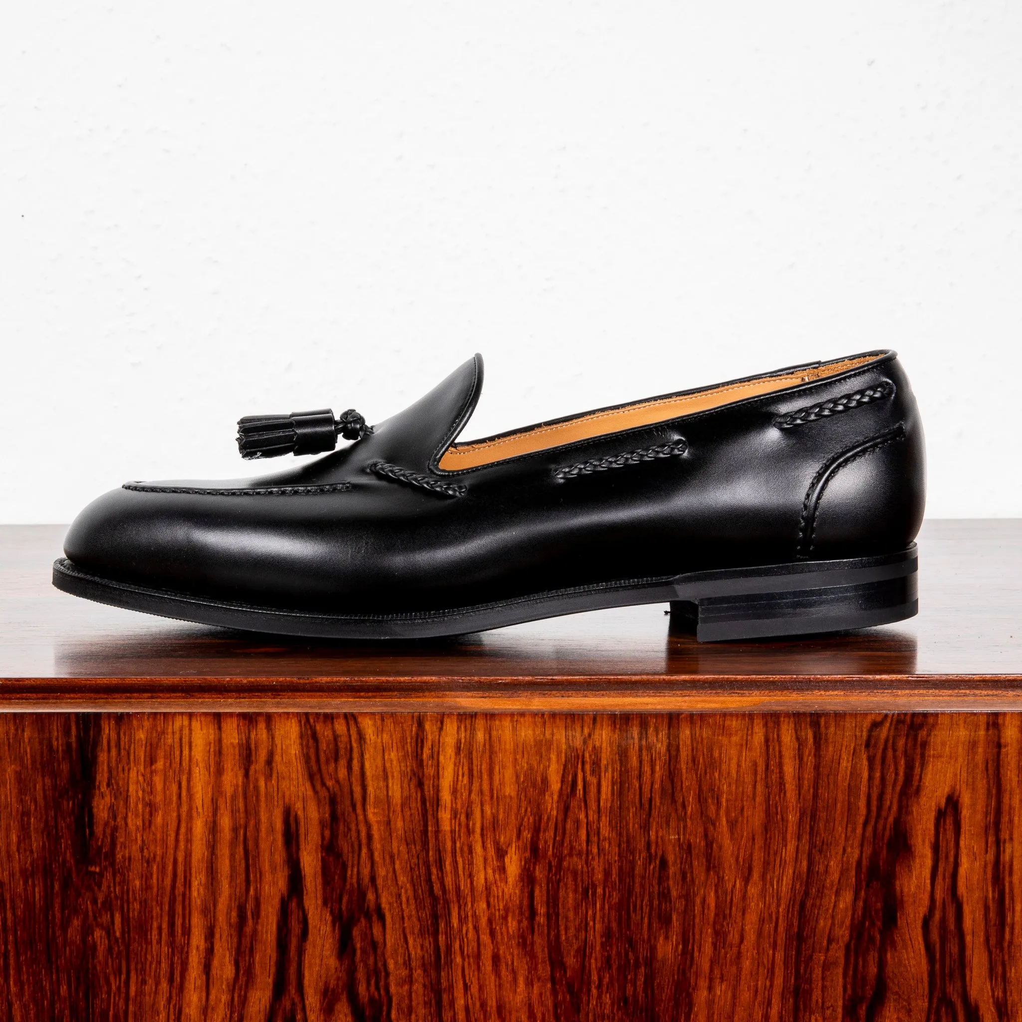 Edward Green Belgravia in Black on R1 sole