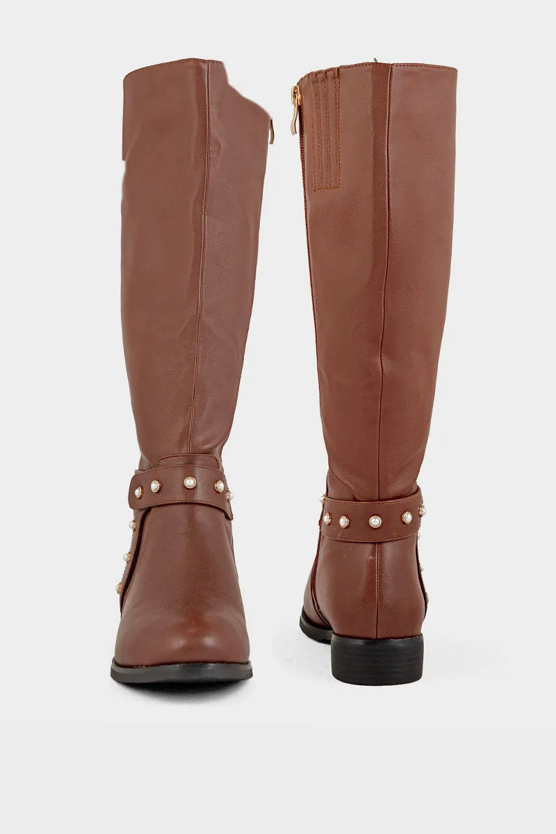 Formal Boots I53097-Brown