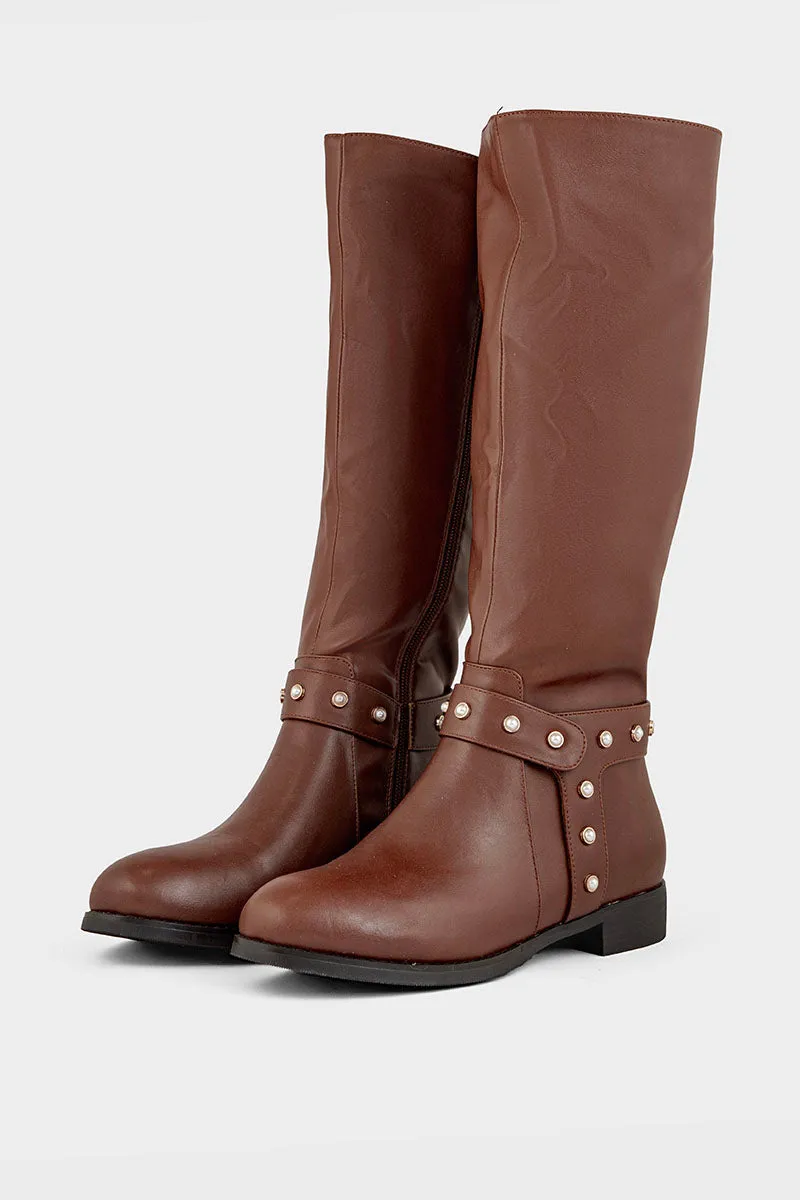 Formal Boots I53097-Brown