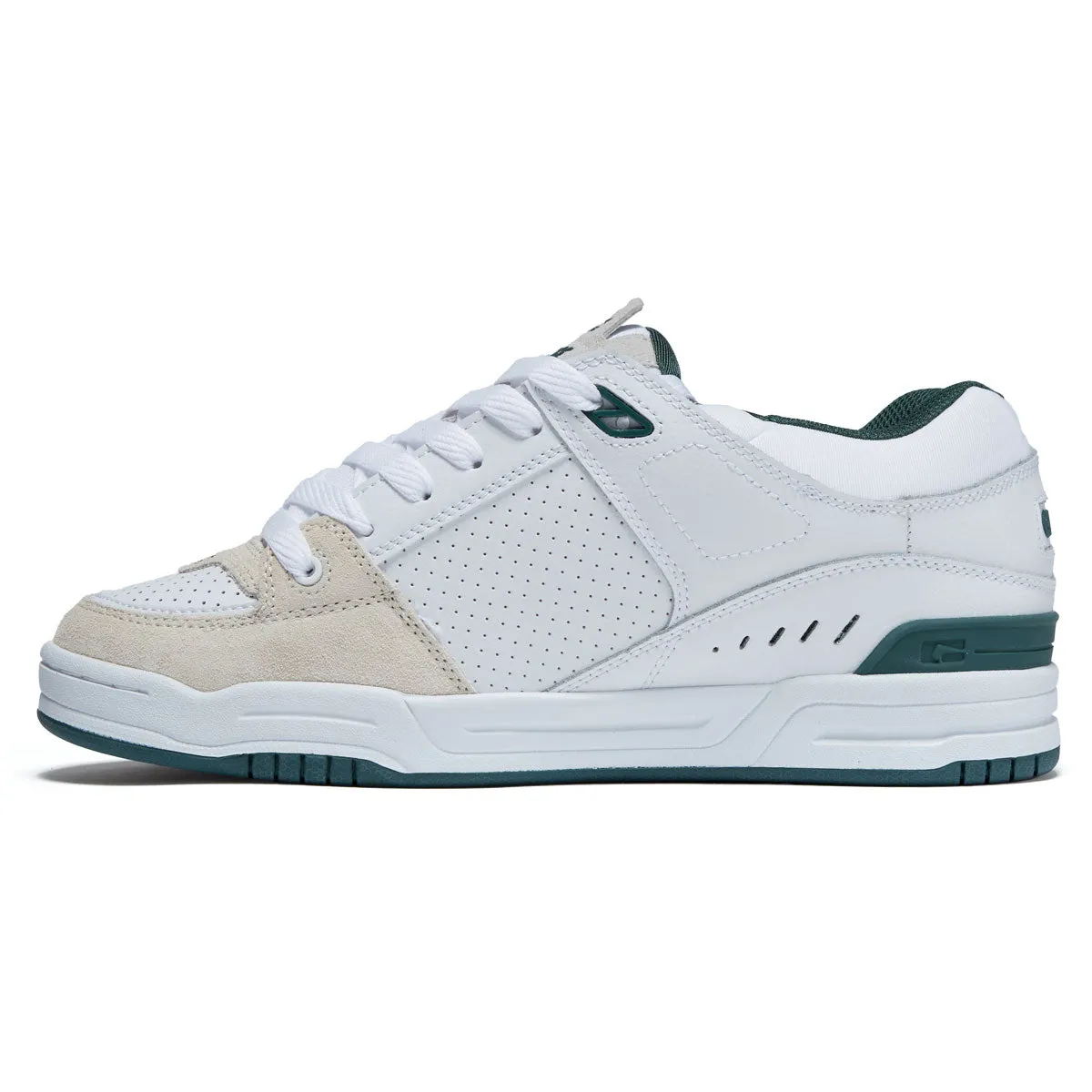 Globe Fusion Shoes - White/Green