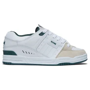 Globe Fusion Shoes - White/Green