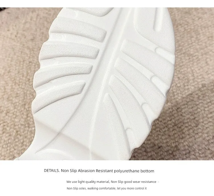 Glossy Warm Plush Thick Fleece-lined Waterproof Snow Boots