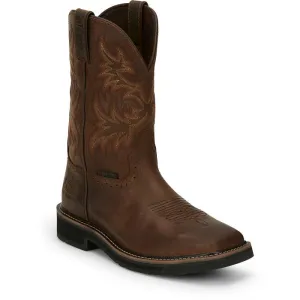 Justin Boots Men's 11" Driller Steel Toe Work Boots