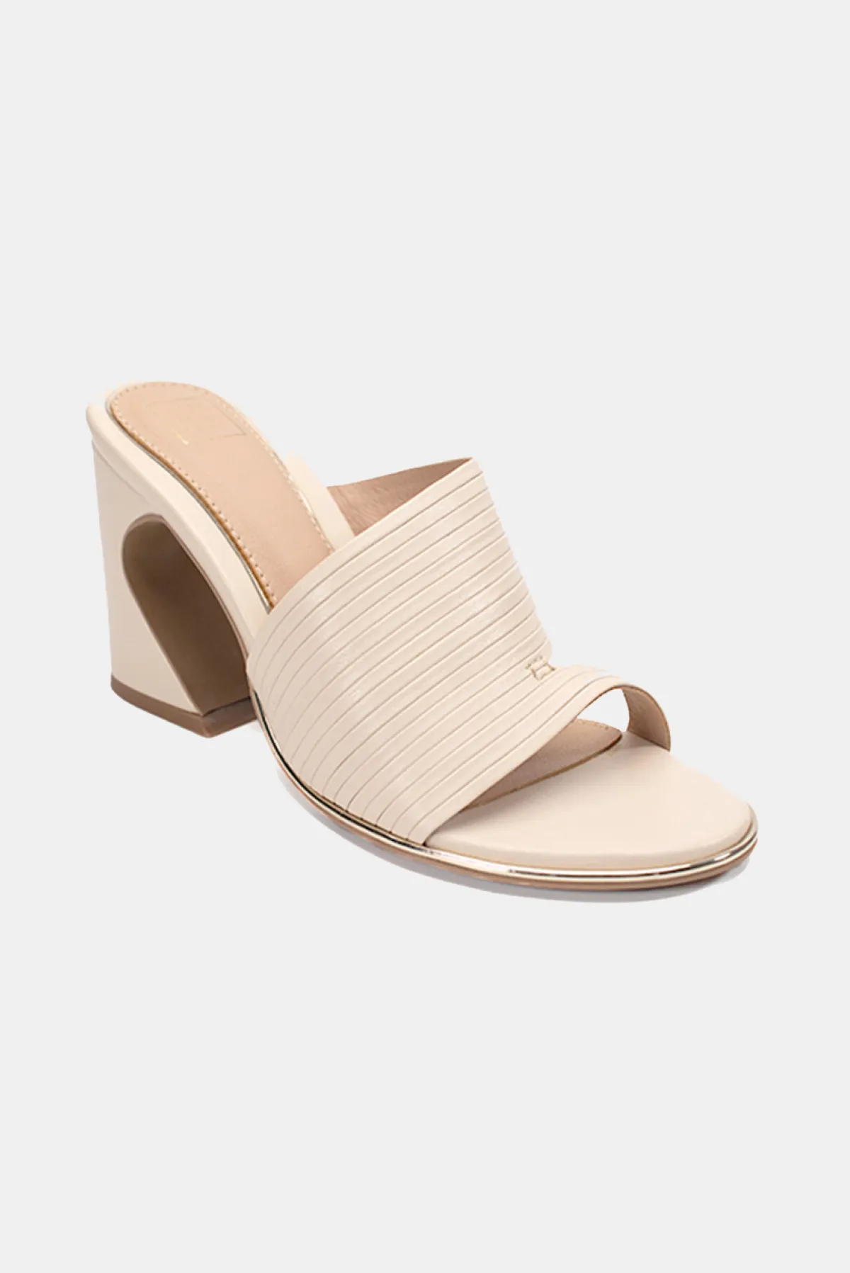 Kiko Block Heels - Butter
