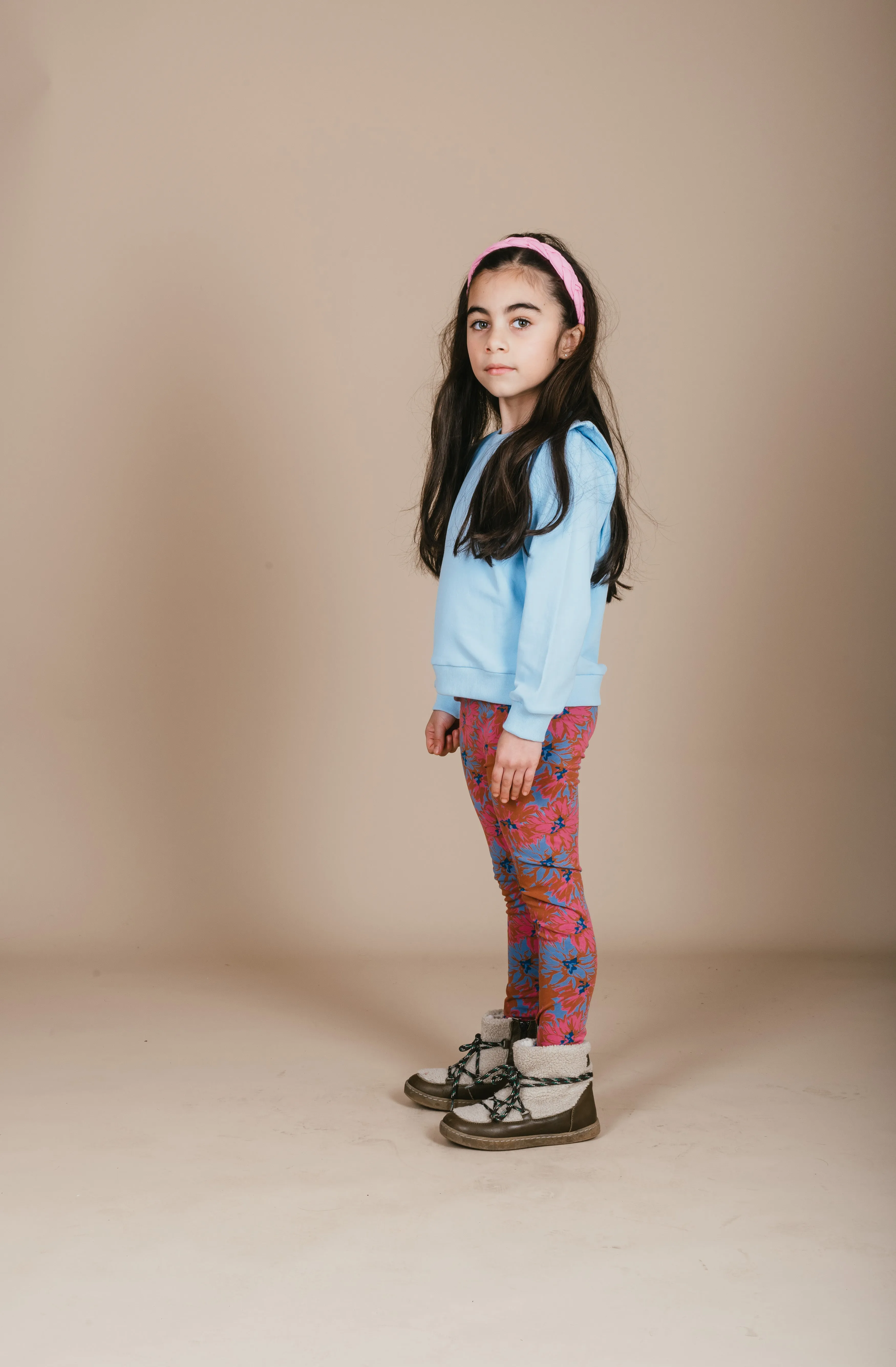 Lola Legging | Viola Flower AOP