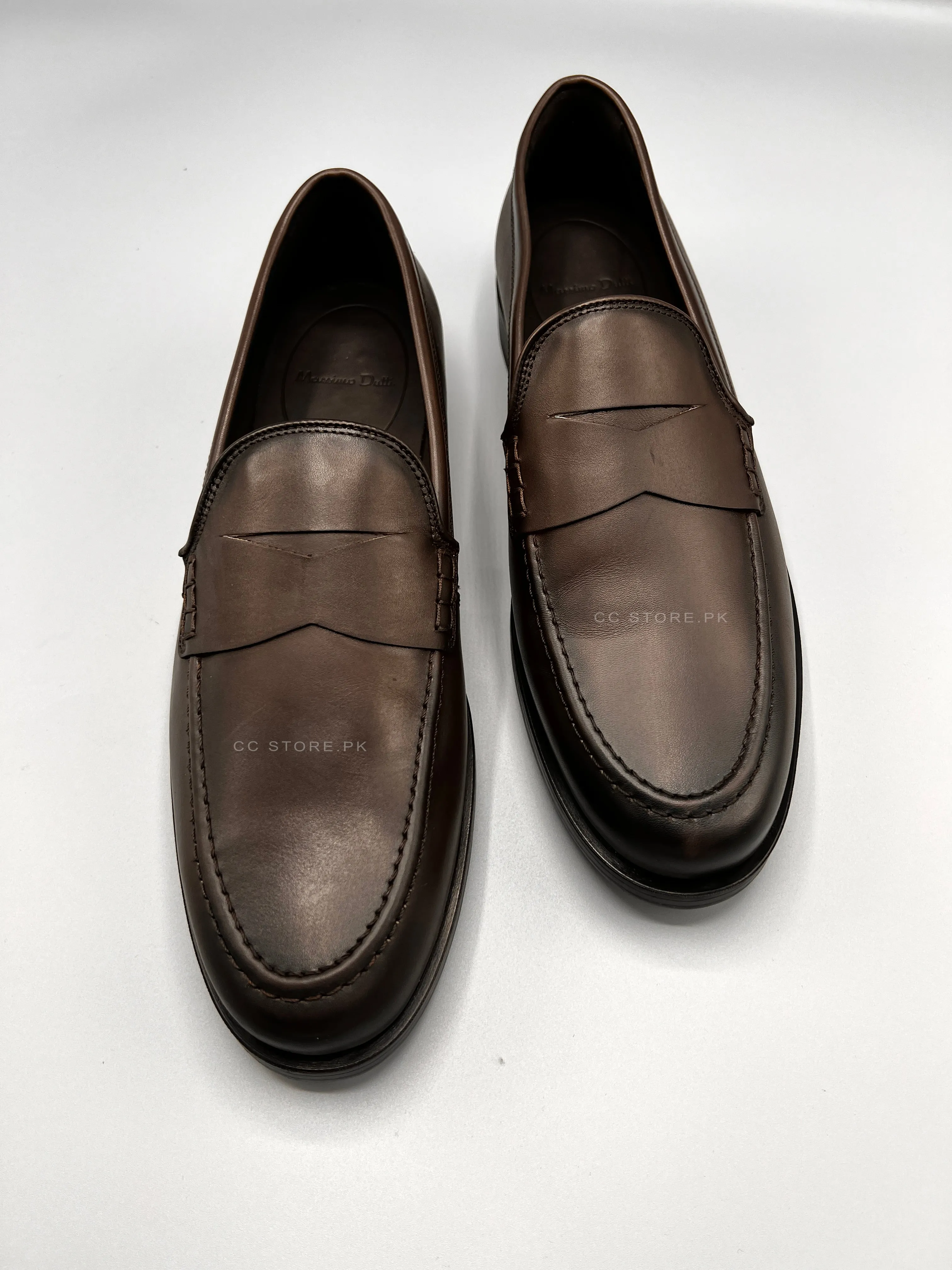 MD Penny Leather Brown Loafers