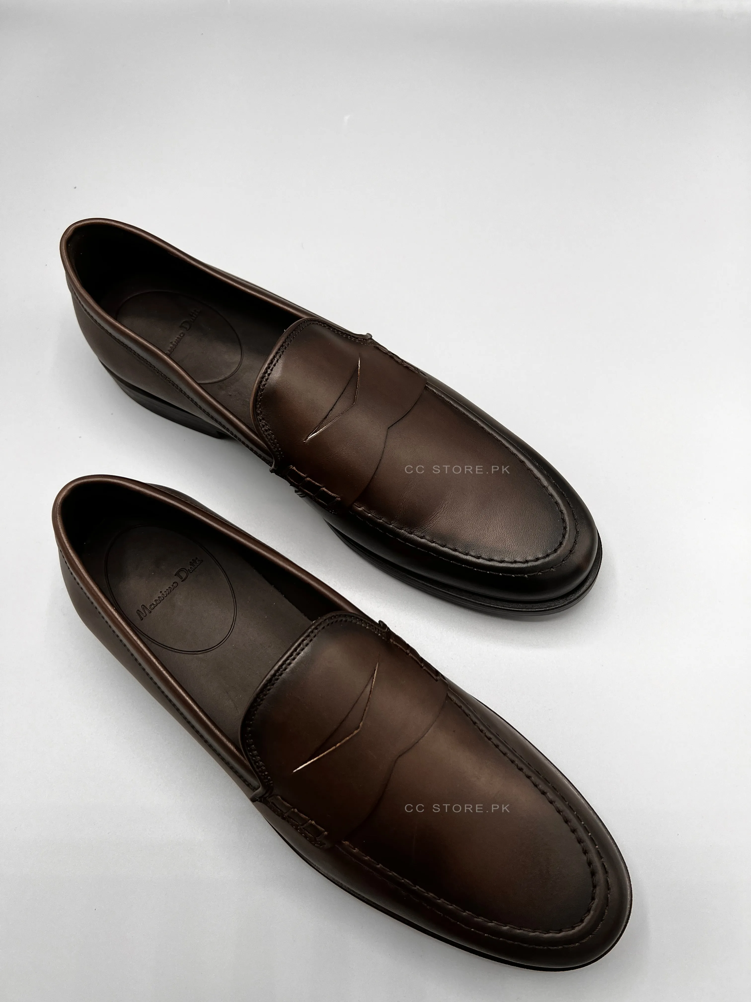 MD Penny Leather Brown Loafers