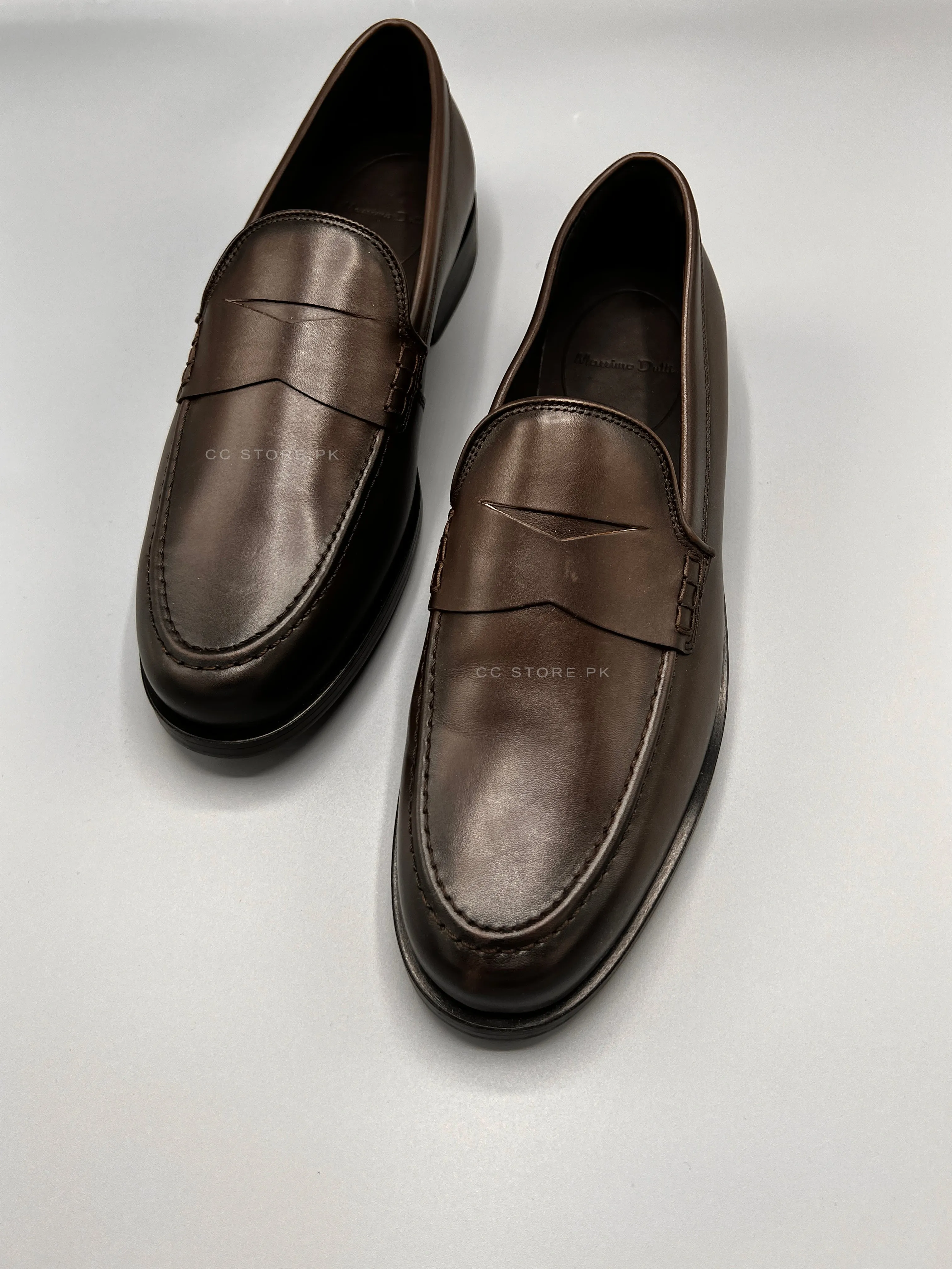 MD Penny Leather Brown Loafers