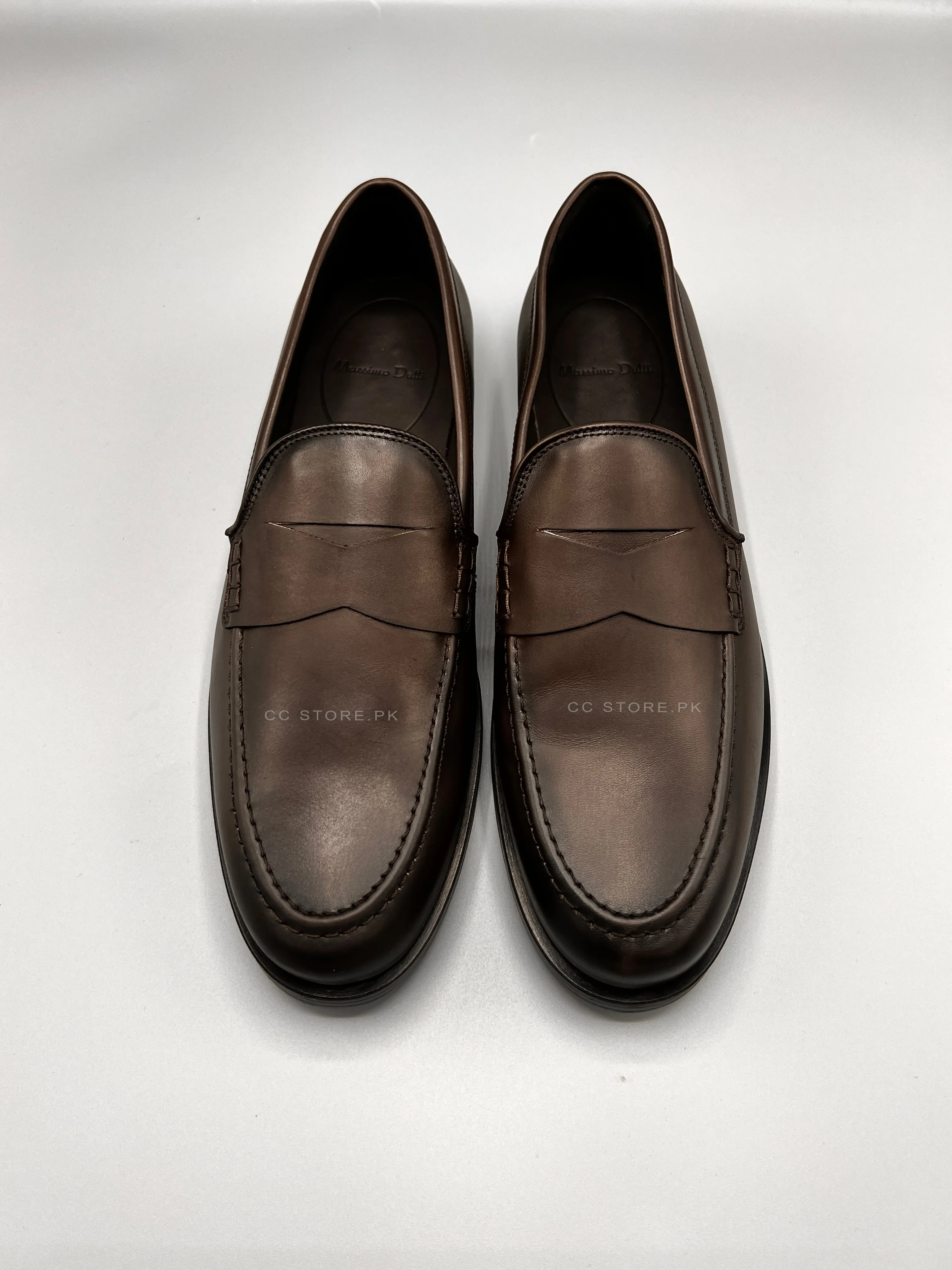 MD Penny Leather Brown Loafers