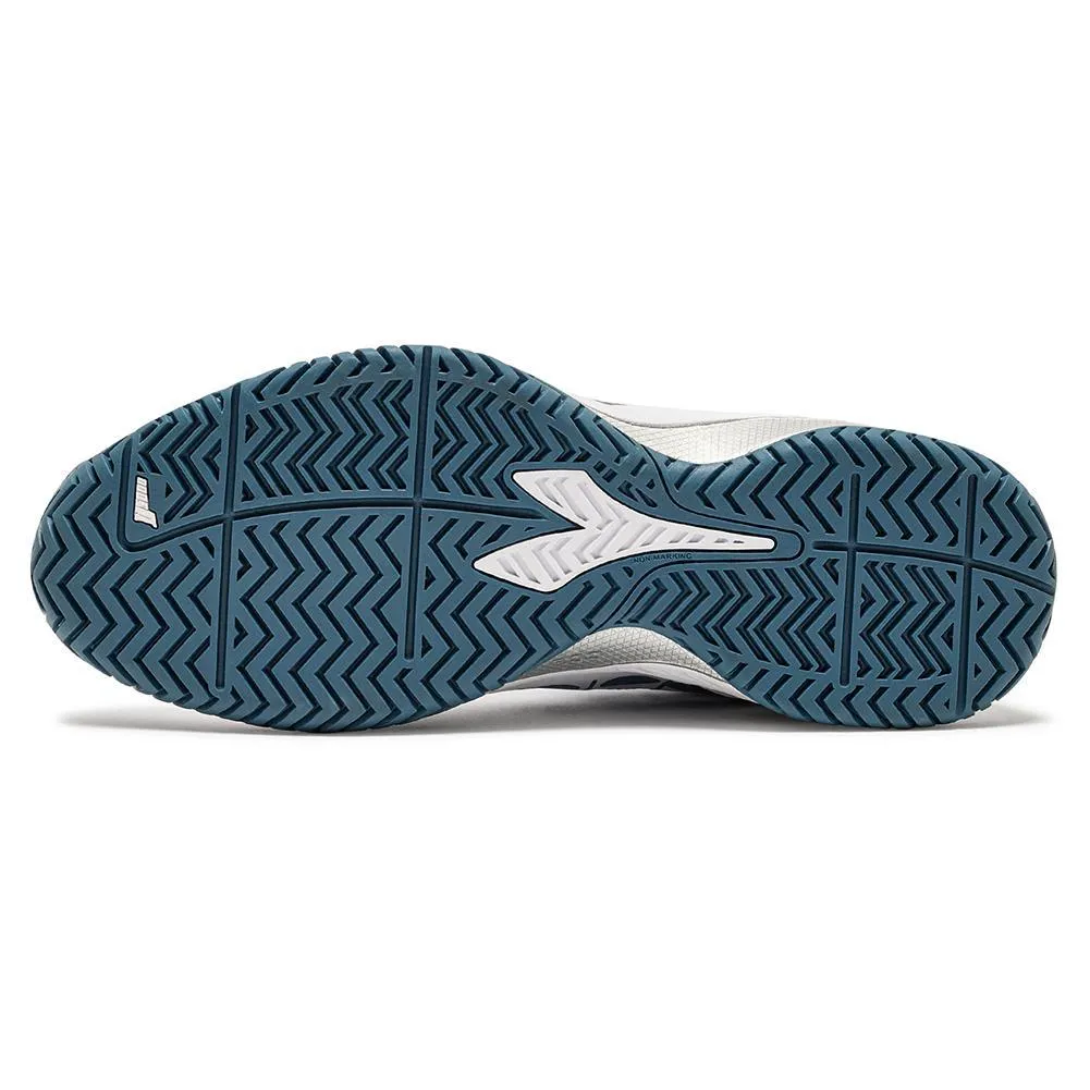 Men's Blushield Torneo 2 AG Tennis Shoes White and Oceanview