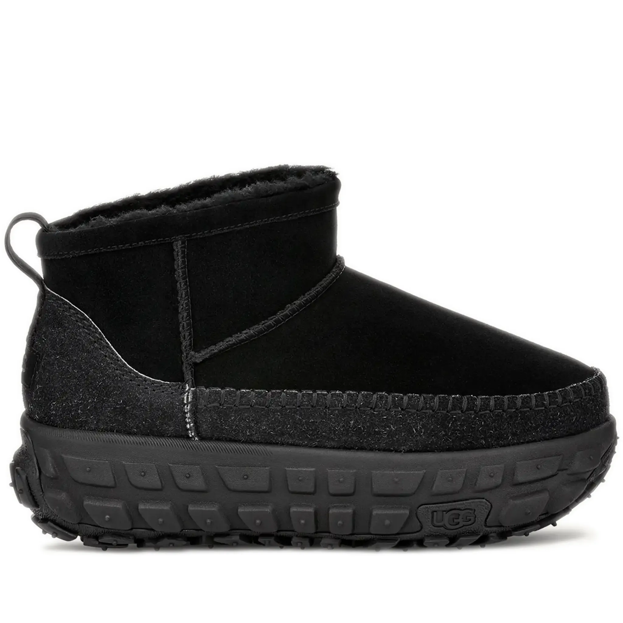 Men's Ugg Venture Daze Ultra Mini - Black/ Black