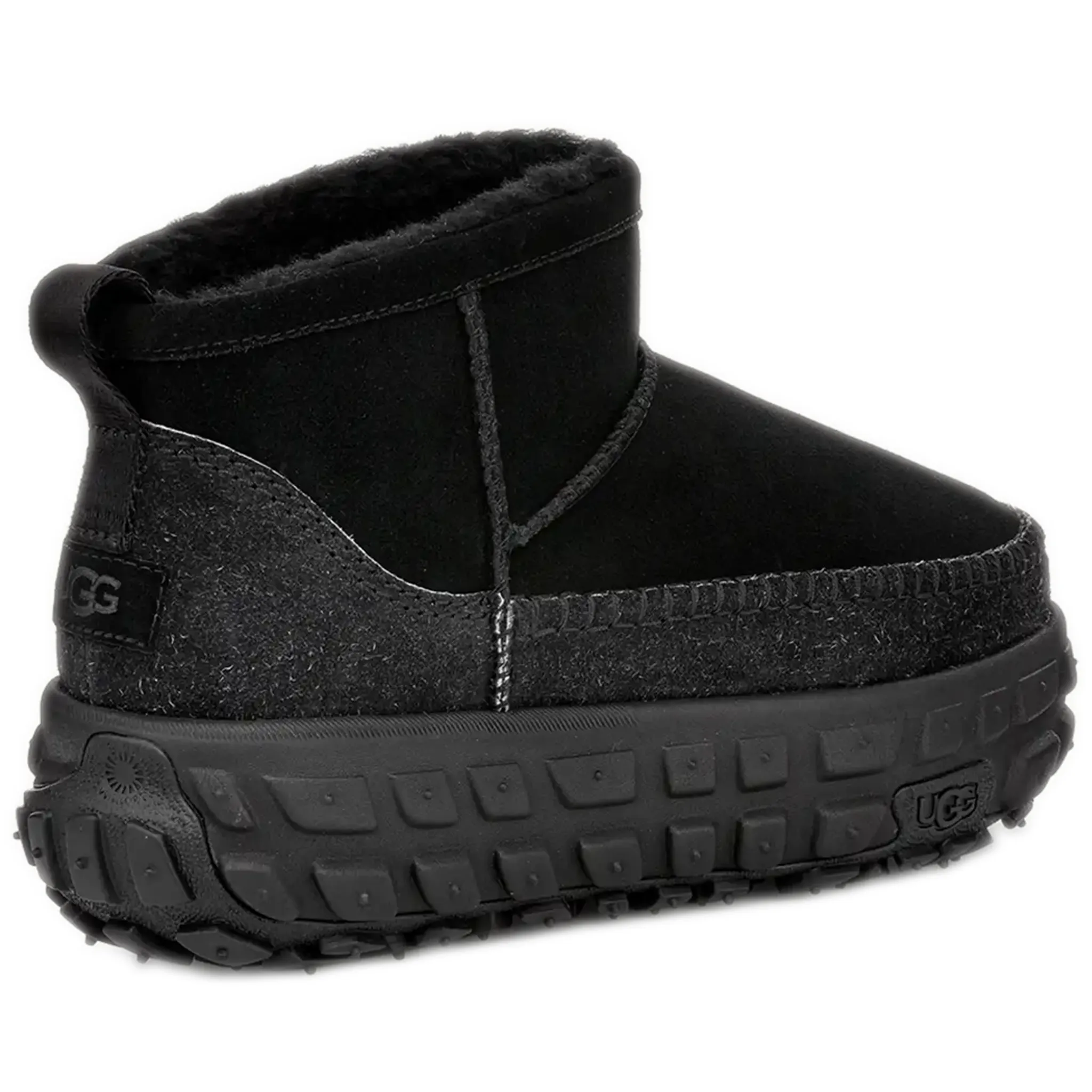 Men's Ugg Venture Daze Ultra Mini - Black/ Black