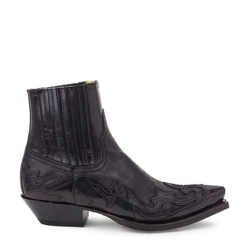 Unisex Leather Cowboy Boots
