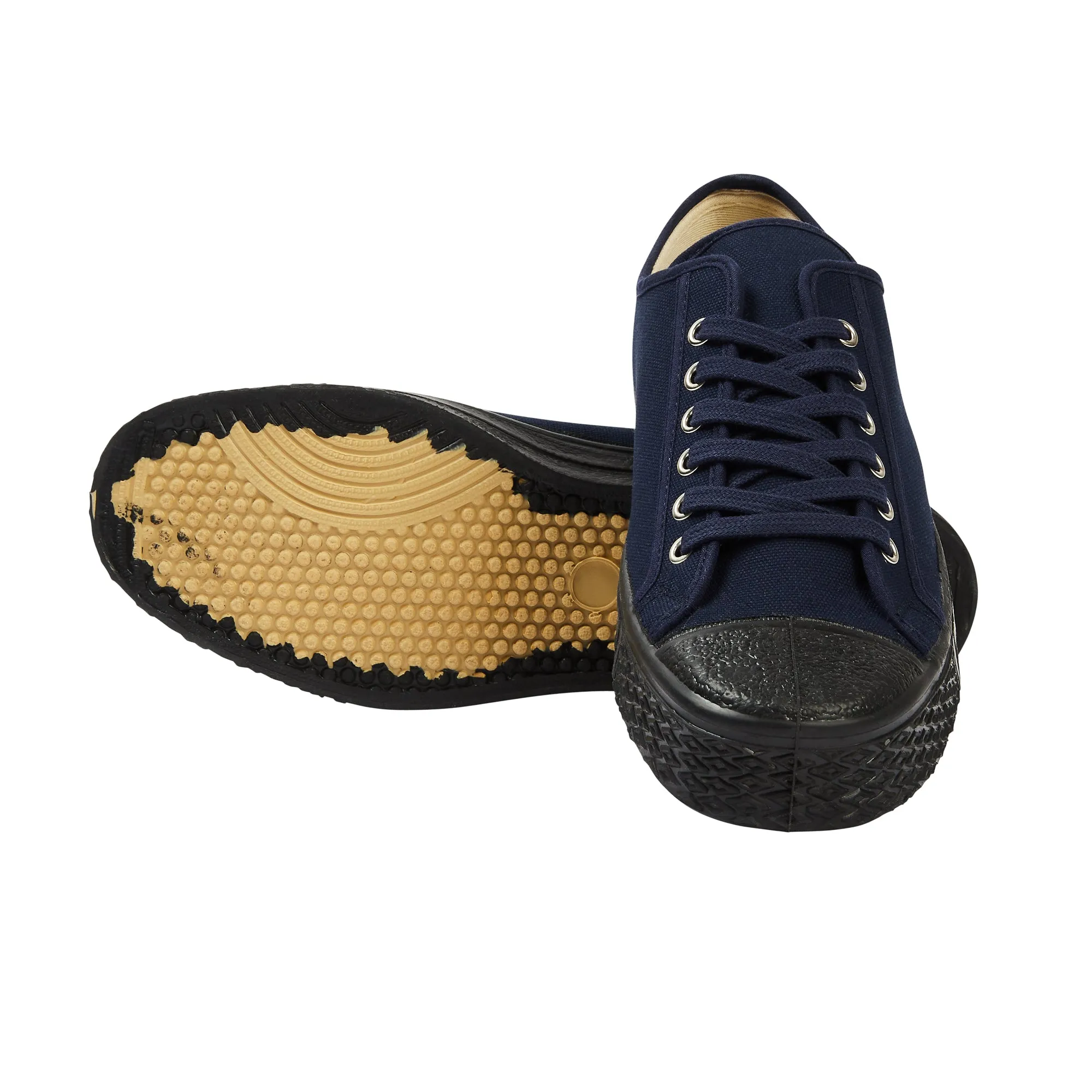 US Rubber Military Low Top - Navy