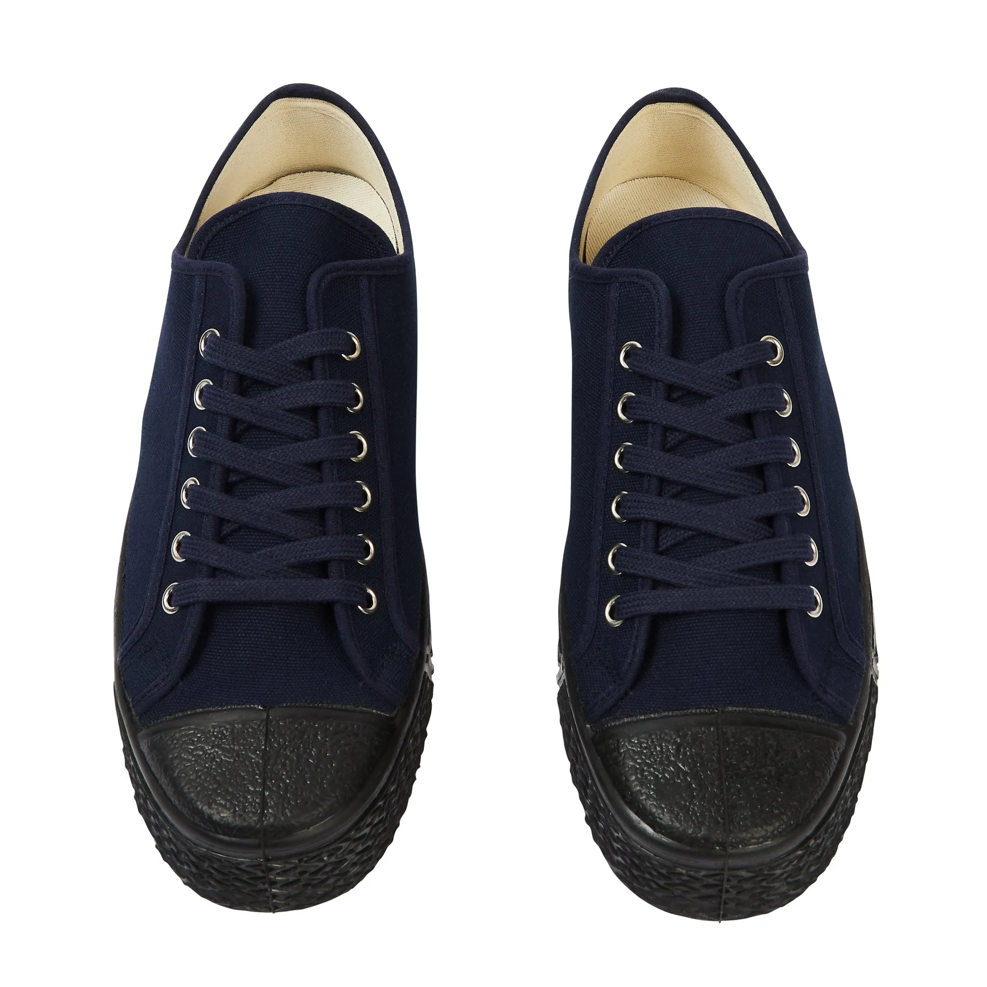 US Rubber Military Low Top - Navy