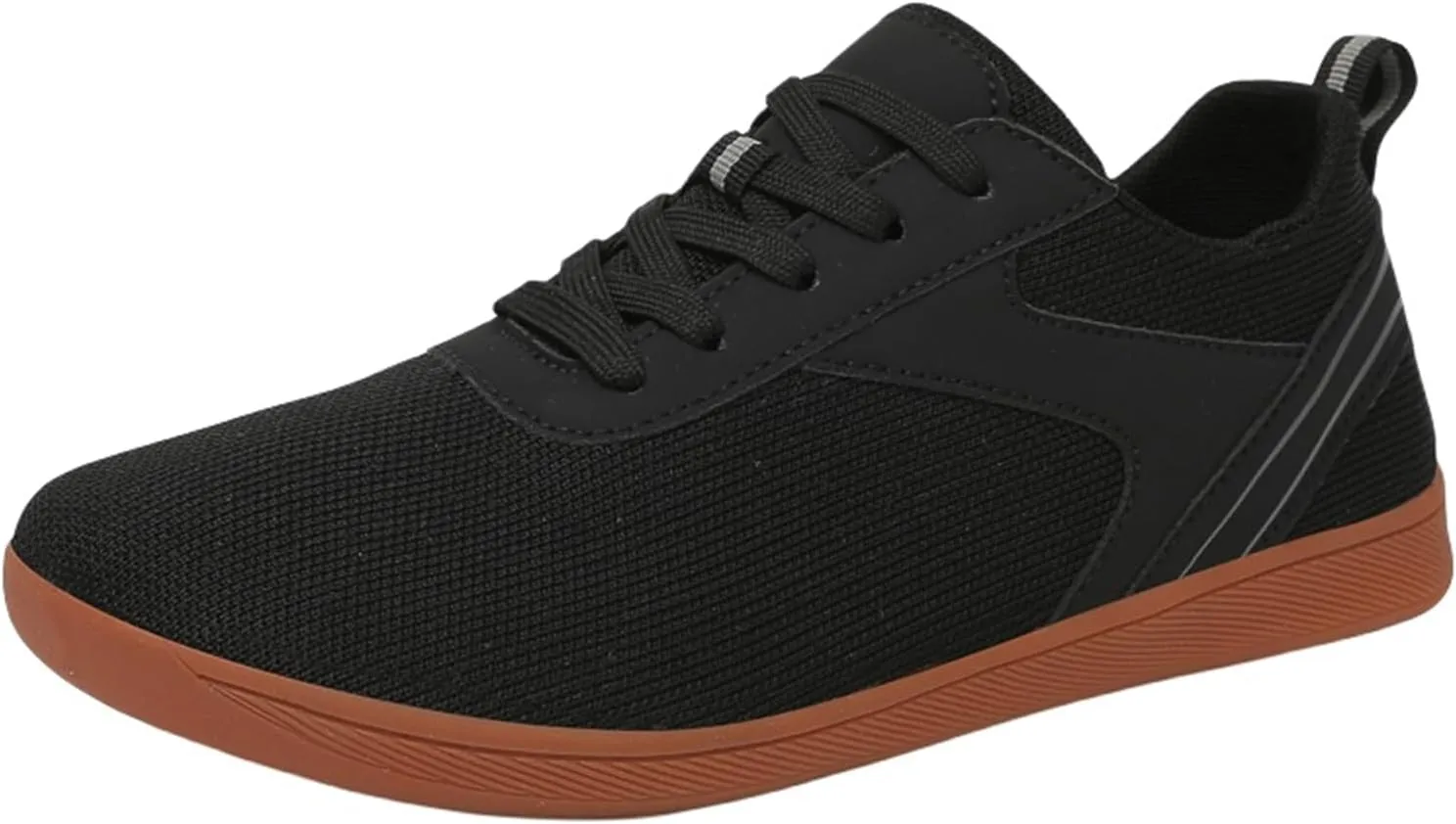 Wide Toe Barefoot Shoes Women Men Minimalist Walking Shoes Zero Drop Mesh Workout Sneakers Lightweight Breathable Comfortable Running Shoe for Athletic Workout Gym Jogging Slip On Walking Shoe